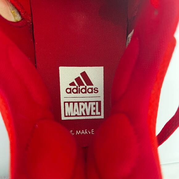 Adidas Men's EG0490 Red Marvel D.O.N Issue 1 Spider Size 12 Basketball Shoes - Picture 10 of 11